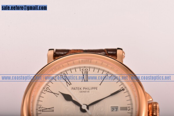 Replica Patek Philippe Calatrava Watch Rose Gold 5155R-001